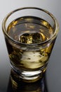 Scotch on the rocks Royalty Free Stock Photo