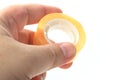 The scotchtape Royalty Free Stock Photo