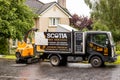 Scotia Tree surgeon truck and shredding machinery