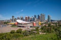 Scotiabank Saddledome in Calgary, Alberta Royalty Free Stock Photo