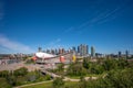 Scotiabank Saddledome in Calgary, Alberta Royalty Free Stock Photo