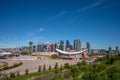 Scotiabank Saddledome in Calgary, Alberta Royalty Free Stock Photo