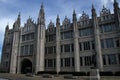 Majestic architecture of University of Aberdeen Marischal College in Aberdeen, Scotland