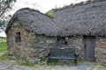 Scotland, culloden, old leanach cottage Royalty Free Stock Photo