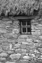 Scotland, Culloden, Old Leanach Cottage Royalty Free Stock Photo