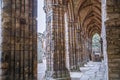 Edinburg. Ruins of Holyrood Abbey founded in 1128 by David I.