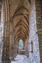 Edinburg. Ruins of Holyrood Abbey founded in 1128 by David I.