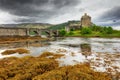 Scotland - Eilean Donan Castle in scotish highland Royalty Free Stock Photo