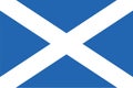 Scotland Flag illustration,textured background, Symbols and official flag of Scotland