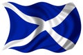 Scotland flag isolated