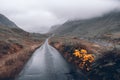 Scotland Glencoe highlands UK travel rain winter