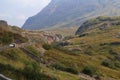 Mountain road in Scotland