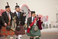 Scotland Highland musicians Royalty Free Stock Photo