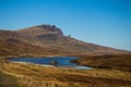 Scotland highlands road trip autumn mountains colors Ecosse du nord mountains Royalty Free Stock Photo