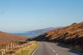 Scotland highlands road trip autumn sea view colors Ecosse du nord mountains Royalty Free Stock Photo