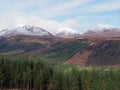 Scotland highlands in Spring Laggan area