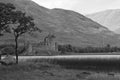 Scotland, Kilchurn Castle Royalty Free Stock Photo