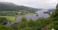 Scotland, loch tummel, queen's view Royalty Free Stock Photo