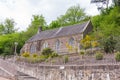 Scotland, New Lanark Village Church also used as community village hall Royalty Free Stock Photo