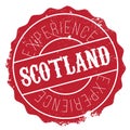 Scotland rubber stamp