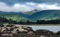 Scotland Scotish Isle of Arran Mountain Landscapr Lake Coastal Landscape