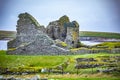 Scotland, Shetland Islands, Jarlshof is the best known prehistoric archaeological site in Shetland, Scotland. It lies near the