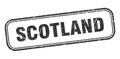 Scotland stamp. Scotland grunge isolated sign.