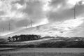 Scotland Wind Farm Royalty Free Stock Photo