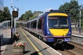 Scotrail turbostar dmu at Broughty Ferry station Royalty Free Stock Photo