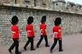 Scots Guards Royalty Free Stock Photo