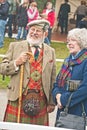 Scotsman at Braemar Gathering Royalty Free Stock Photo