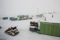 Scott Base, Ross Island, Antarctica Royalty Free Stock Photo