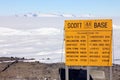 Scott Base, Ross Island, Antarctica Royalty Free Stock Photo