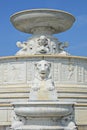 Scott Fountain on Belle Isle in Detroit Royalty Free Stock Photo