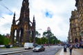 Scott Monument and Edinburgh Festival Wheel Big Wheel, Ferris W