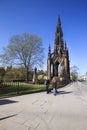 Scott Monument, Edinburgh, Scotland Royalty Free Stock Photo