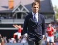 Scott Parker, head coach of Fulham Royalty Free Stock Photo