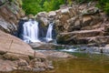 Scott`s Run waterfall in Scott`s Run Nature Preserve.Fairfax County.Virginia.USA