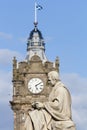 Scott Statue and Balmoral Clock Tower