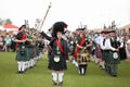 Scottish Bagpipe Band Royalty Free Stock Photo