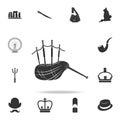 Scottish bagpipes icon. Detailed set of United Kingdom culture icons. Premium quality graphic design. One of the collection icons