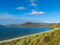 Scottish Beach in Summer Royalty Free Stock Photo