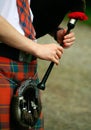 Scottish chanter close up Royalty Free Stock Photo