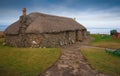 Scottish cottage near the sea Royalty Free Stock Photo