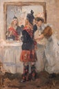 Scottish dance, 1910-1912 painting by Isaac IsraÃÂ«ls