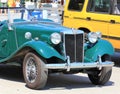 Scottish Games Pleasanton California Classic MG car Royalty Free Stock Photo