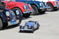 Scottish Games Pleasanton California Small toy car replica Royalty Free Stock Photo