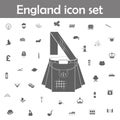 Scottish kilt icon. England icons universal set for web and mobile Royalty Free Stock Photo