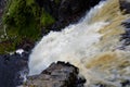 Scottish Landscapes -Eas Fors Waterfall Royalty Free Stock Photo