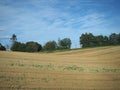 Scottish Lowlands panorama Dundee to Aberdeen Royalty Free Stock Photo